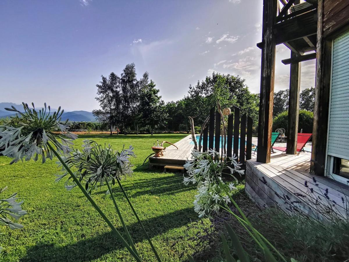Гостьовий будинок La Roulotte Du Cagire - 4 Pers - Pyrenees Villeneuve-de-Riviere Екстер'єр фото